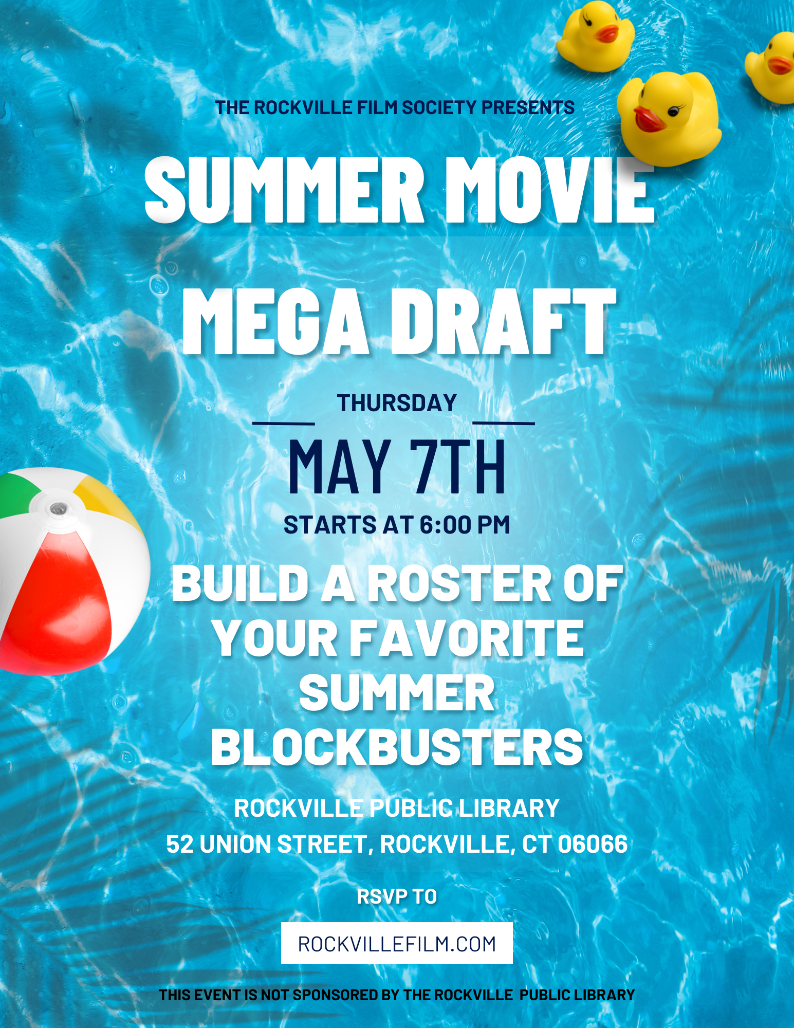 Summer Movie Mega Draft Team Registration